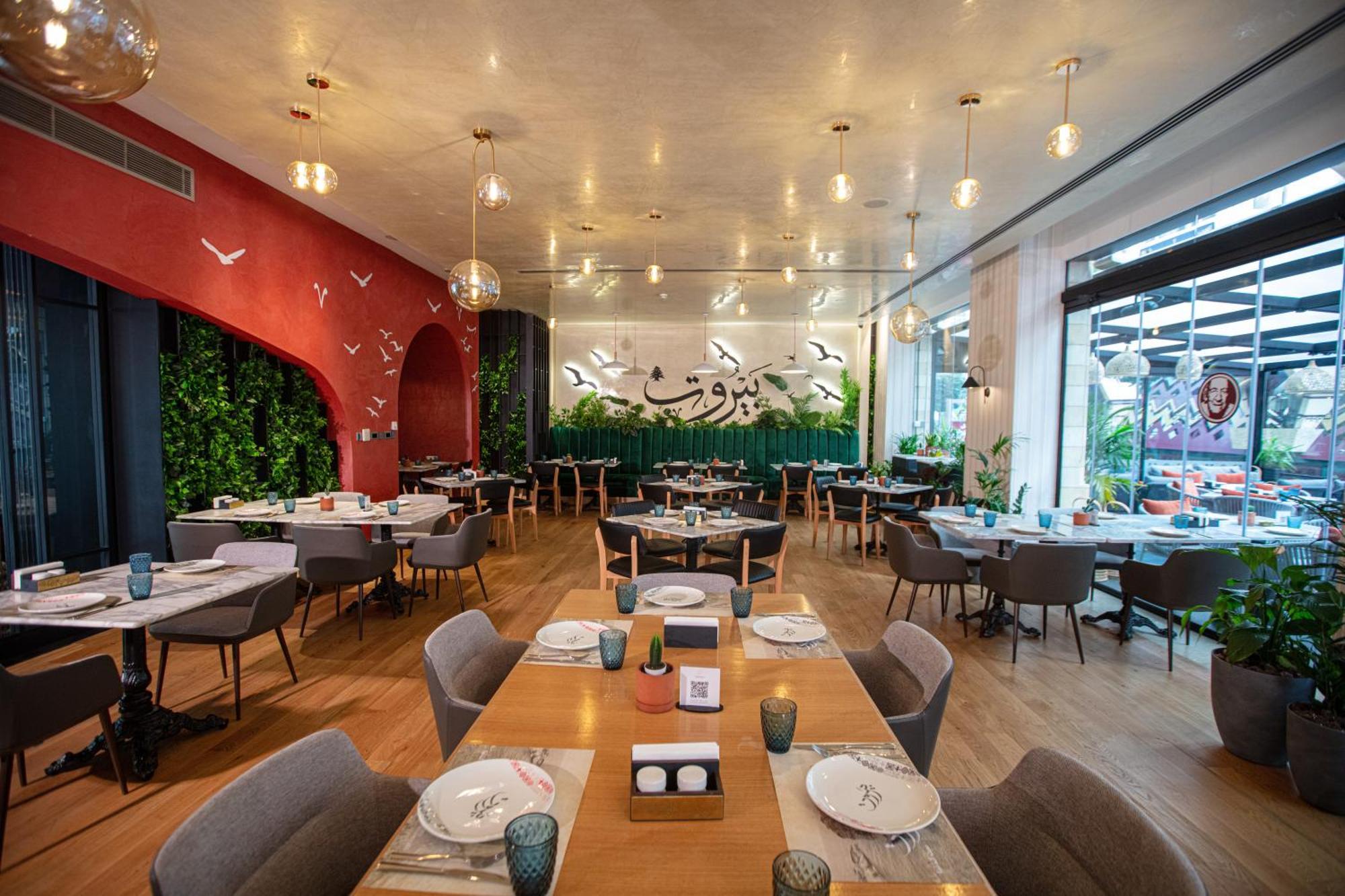 เดอะ บูลาวาร์ด อาร์จาน บาย โรตาน่า Hotel อัมมาน ภายนอก รูปภาพ Restaurant interior