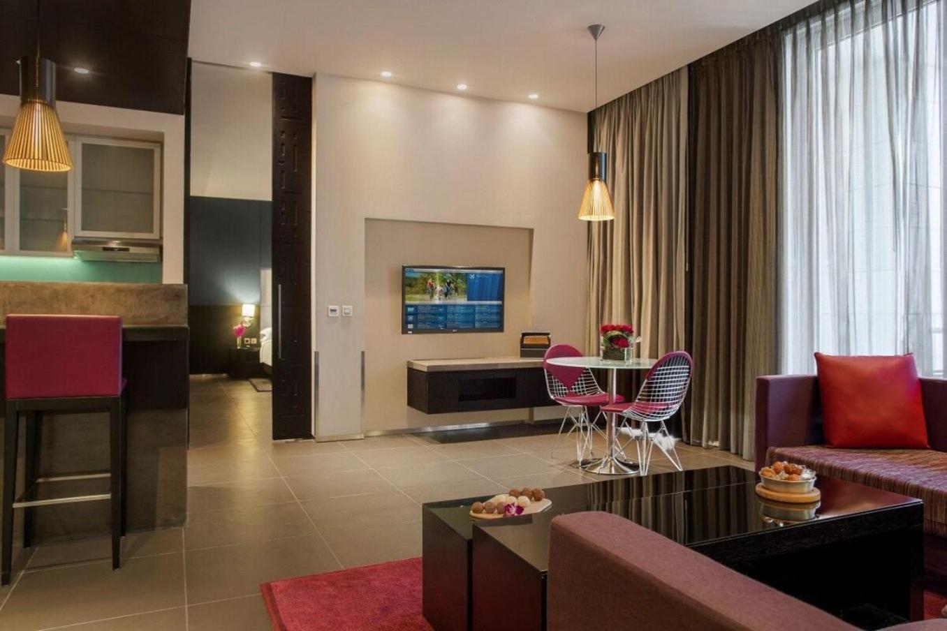 เดอะ บูลาวาร์ด อาร์จาน บาย โรตาน่า Hotel อัมมาน ภายนอก รูปภาพ A suite at the hotel